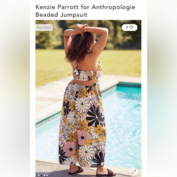 Kenzie Parrott for Anthropologie Beaded Jumpsuit - Picture 3 of 10